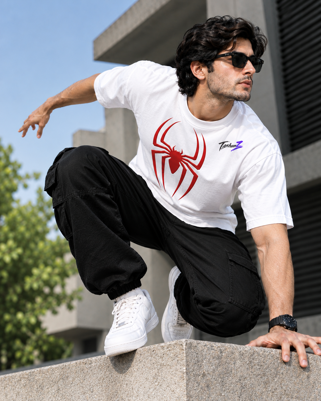 Crimson Spider T-Shirt - Image 5