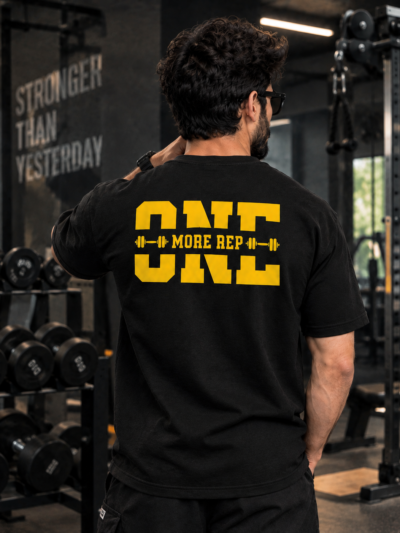 One More Rep Gym Motivation T-Shirt